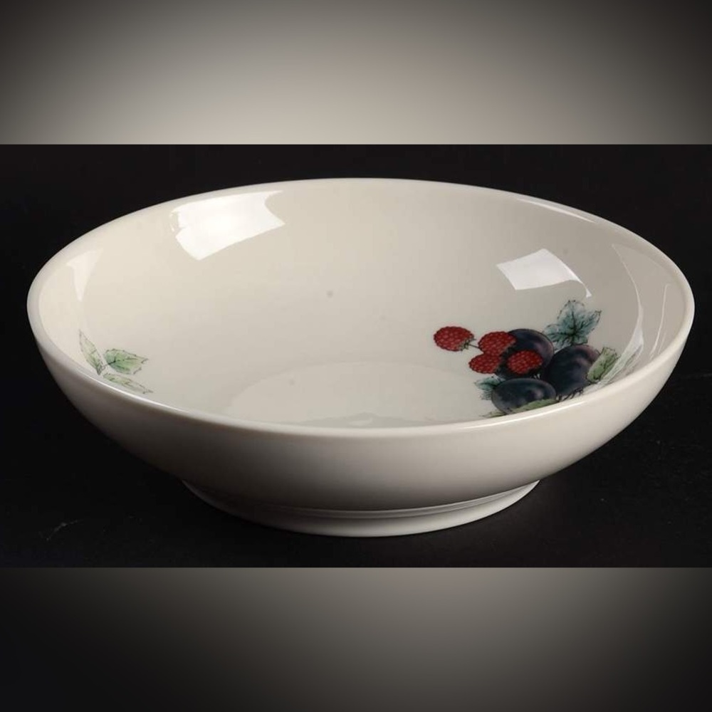 Vintage 1960’s Syracuse Coupe Soup Bowl with Floral Design